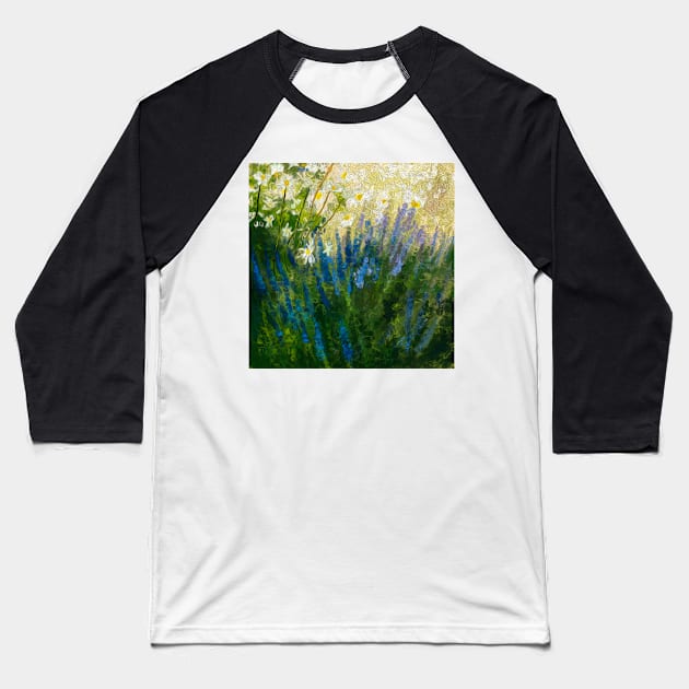 Midsummer Flowers Baseball T-Shirt by MikaelJenei